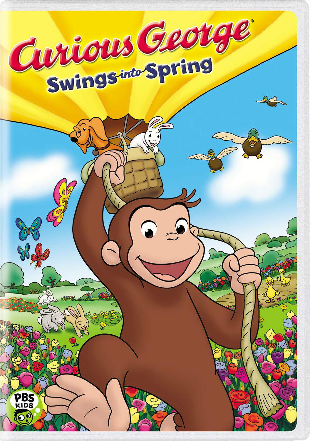 Curious George Swings Into Spring